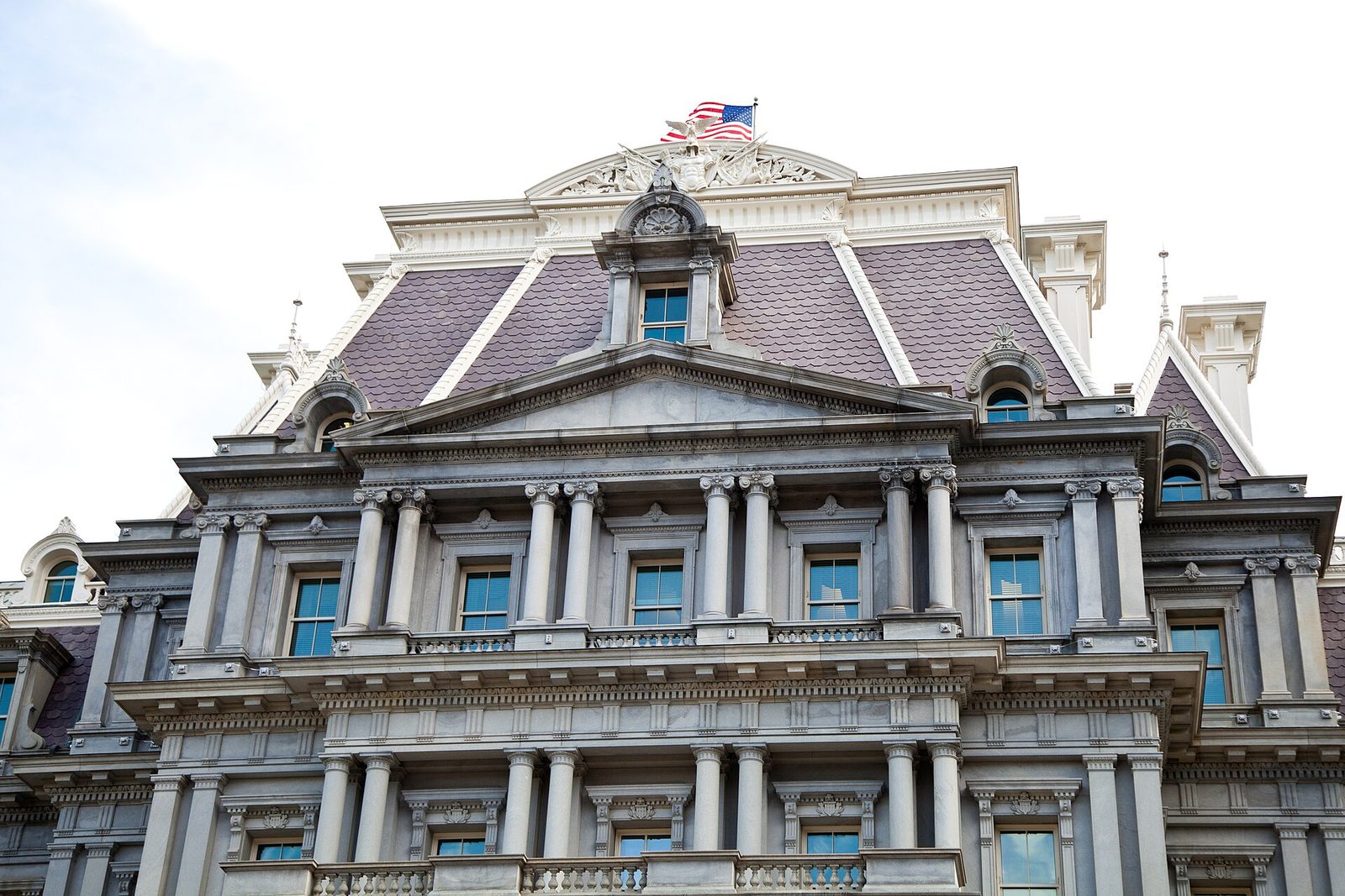 The Eisenhower Executive Office Building, where DOGE was based